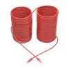 Picture of Tripp Lite N200-100-RD networking cable Red 1200.8" (30.5 m) Cat6 U/UTP (UTP)