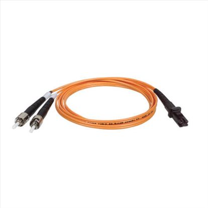 Tripp Lite N308-006 fiber optic cable 78.7" (2 m) MT-RJ 2x ST OFNR Black, Orange1