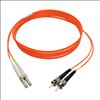 Tripp Lite N318-02M fiber optic cable 78.7" (2 m) LC ST OM1 Orange2