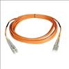 Tripp Lite N520-01M fiber optic cable 39.4" (1 m) LC OM2 Orange1