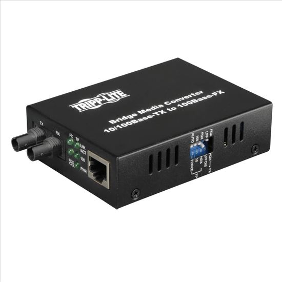 Tripp Lite N784-001-ST network media converter 100 Mbit/s 1310 nm Multi-mode Black1