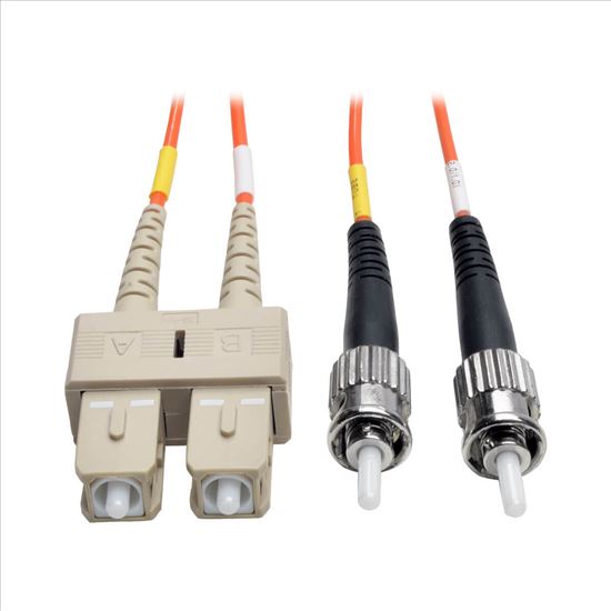 Tripp Lite N504-02M fiber optic cable 78.7" (2 m) 2x SC 2x ST Orange1