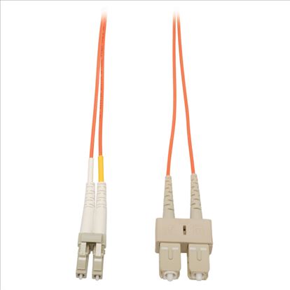 Tripp Lite N316-15M fiber optic cable 590.6" (15 m) LC SC OFNR Orange1