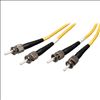 Tripp Lite N352-03M fiber optic cable 118.1" (3 m) 2x ST OFNR Black, Yellow1