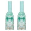 Tripp Lite N261-014-AQ networking cable Turquoise 168.1" (4.27 m) Cat6a1