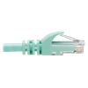 Tripp Lite N261-014-AQ networking cable Turquoise 168.1" (4.27 m) Cat6a4