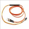 Tripp Lite N422-01M fiber optic cable 39.4" (1 m) 2x LC 2x ST Black, Blue, Gray, Orange, Yellow1