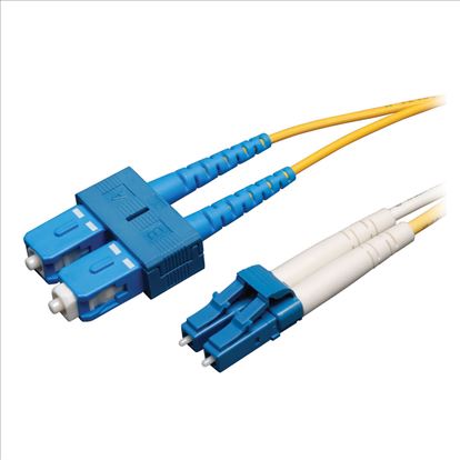 Tripp Lite LC/SC, 7 m fiber optic cable 275.6" (7 m) Yellow1