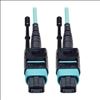 Tripp Lite N844-03M-12-P fiber optic cable 120.1" (3.05 m) MTP OM3 Black, Turquoise1