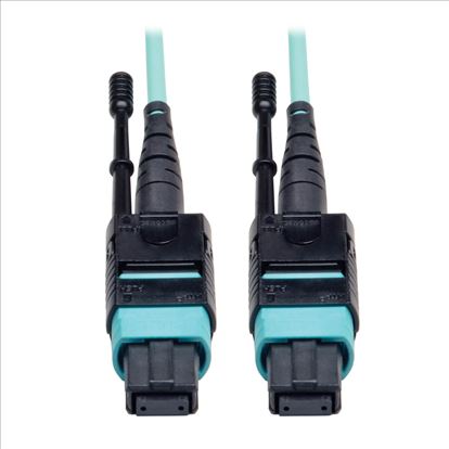 Tripp Lite N844-03M-12-P fiber optic cable 120.1" (3.05 m) MTP OM3 Black, Turquoise1