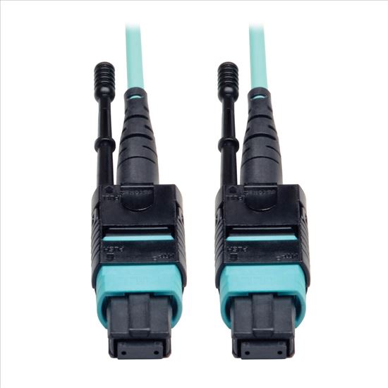 Tripp Lite N844-03M-12-P fiber optic cable 120.1" (3.05 m) MTP OM3 Black, Turquoise1