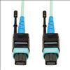 Tripp Lite N846-02M-24-P fiber optic cable 72" (1.83 m) MTP OM3 Black, Turquoise1