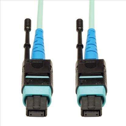 Tripp Lite N846-02M-24-P fiber optic cable 72" (1.83 m) MTP OM3 Black, Turquoise1