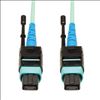 Tripp Lite N846-10M-24-P fiber optic cable 396.1" (10.1 m) MTP OM3 Black, Turquoise1