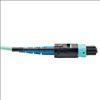 Tripp Lite N846-10M-24-P fiber optic cable 396.1" (10.1 m) MTP OM3 Black, Turquoise2