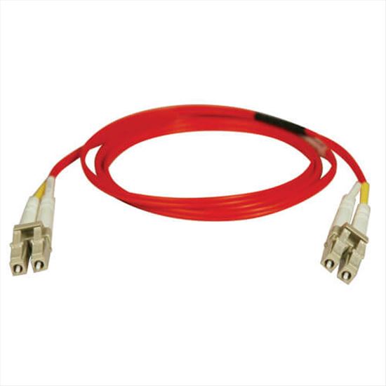 Tripp Lite N320-02M-RD fiber optic cable 78.7" (2 m) 2x LC OFNR Gray, Red1