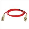 Tripp Lite N320-01M-RD fiber optic cable 39.4" (1 m) 2x LC OFNR Gray, Red1