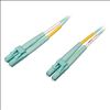 Tripp Lite N820-15M-OM4 fiber optic cable 590.6" (15 m) LC Turquoise1