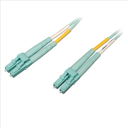 Tripp Lite N820-15M-OM4 fiber optic cable 590.6" (15 m) LC Turquoise1