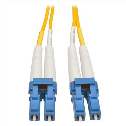 Tripp Lite LC/LC, 8.3/125, 23 ft fiber optic cable 275.6" (7 m) Yellow1