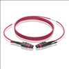 Tripp Lite N845-05M-12-MG fiber optic cable 196.9" (5 m) MPO/MTP CMP OM4 Black, Magenta3