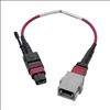 Tripp Lite N846-08N-A2B fiber optic cable 7.87" (0.2 m) MTP OFNP OM4 Magenta3