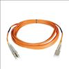 Tripp Lite N520-03M fiber optic cable 118.1" (3 m) LC OM2 Orange1