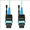 Tripp Lite N846-05M-24-P fiber optic cable 192.1" (4.88 m) MTP OM3 Black, Turquoise1