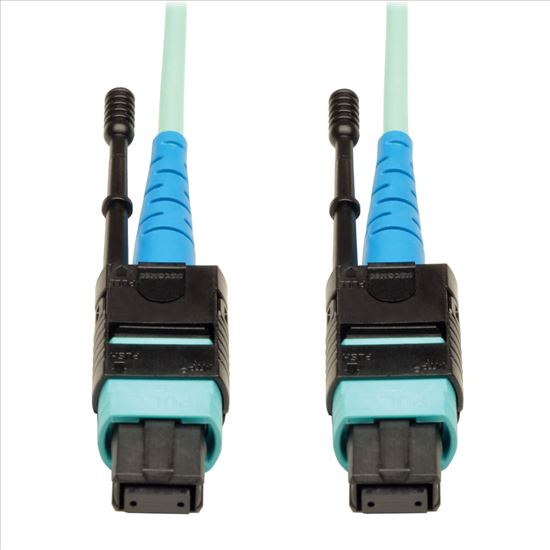 Tripp Lite N846-05M-24-P fiber optic cable 192.1" (4.88 m) MTP OM3 Black, Turquoise1