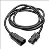Tripp Lite P004-006 power cable Black 72" (1.83 m) C14 coupler C13 coupler2
