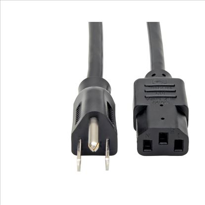 Tripp Lite P010-012 power cable Black 144.1" (3.66 m) NEMA 5-15P C13 coupler1