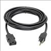 Tripp Lite P010-012 power cable Black 144.1" (3.66 m) NEMA 5-15P C13 coupler3