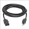 Tripp Lite P010-012 power cable Black 144.1" (3.66 m) NEMA 5-15P C13 coupler4