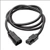 Tripp Lite P005-010 power cable Black 120.1" (3.05 m) C14 coupler C13 coupler2