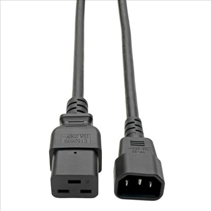 Tripp Lite P047-010 power cable Black 120.1" (3.05 m) C19 coupler C14 coupler1
