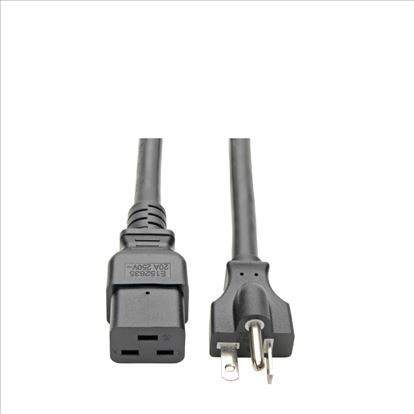 Tripp Lite P049-010 power cable Black 120.1" (3.05 m) C19 coupler NEMA 5-20P1
