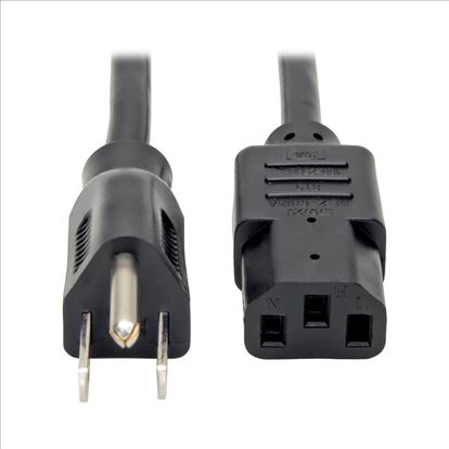 Tripp Lite P030-002-5 power cable Black 24" (0.61 m) NEMA 5-15P C13 coupler1