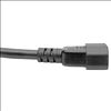 Tripp Lite P047-004 power cable Black 48" (1.22 m) C19 coupler C14 coupler3