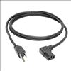 Tripp Lite P006-006-13LA power cable Black 72" (1.83 m) NEMA 5-15P C13 coupler2