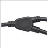 Tripp Lite P032-002-2C13 power cable Black 24" (0.61 m) C13 coupler C20 coupler4