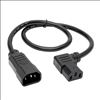 Tripp Lite P004-002-13LA power cable Black 24" (0.61 m) C14 coupler C13 coupler1
