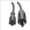 Tripp Lite P046-06N power cable Black 5.91" (0.15 m) NEMA L6-20P NEMA 5-20R1