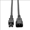 Tripp Lite P014-06N power cable Black 5.91" (0.15 m) C14 coupler C5 coupler1