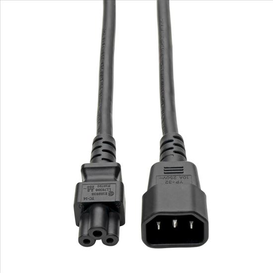 Tripp Lite P014-006 power cable Black 72" (1.83 m) C14 coupler C5 coupler1