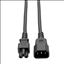 Tripp Lite P014-006 power cable Black 72" (1.83 m) C14 coupler C5 coupler1