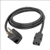 Tripp Lite P006-006-515MF power cable Black 70.9" (1.8 m) C13 coupler NEMA 5-15P/R2