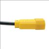 Tripp Lite P004-004-YW power cable Black, Yellow 47.2" (1.2 m) C14 coupler C13 coupler3