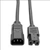 Tripp Lite P018-003 power cable Black 35.4" (0.9 m) C14 coupler C15 coupler1