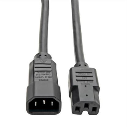 Tripp Lite P018-003 power cable Black 35.4" (0.9 m) C14 coupler C15 coupler1