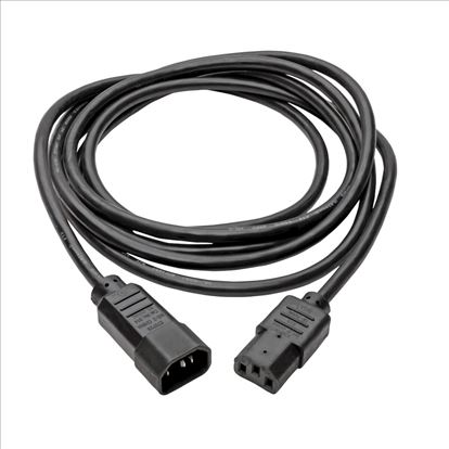 Tripp Lite P004-010 power cable Black 120" (3.05 m) C14 coupler C13 coupler1
